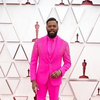 Colman Domingo en la alfombra roja de los Oscar 2021