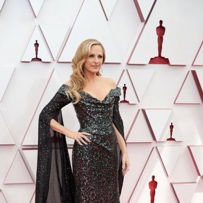 Marlee Matlin en la alfombra roja de los Oscar 2021