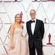 Dana Murray y Pete Docter en la alfombra roja de los Oscar 2021