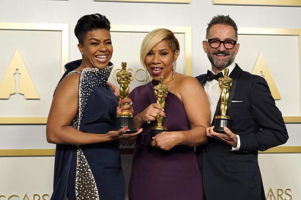 Mia Neal, Jamika Wilson y Sergio López-Rivera, ganadores del Oscar 2021 al mejor maquillaje