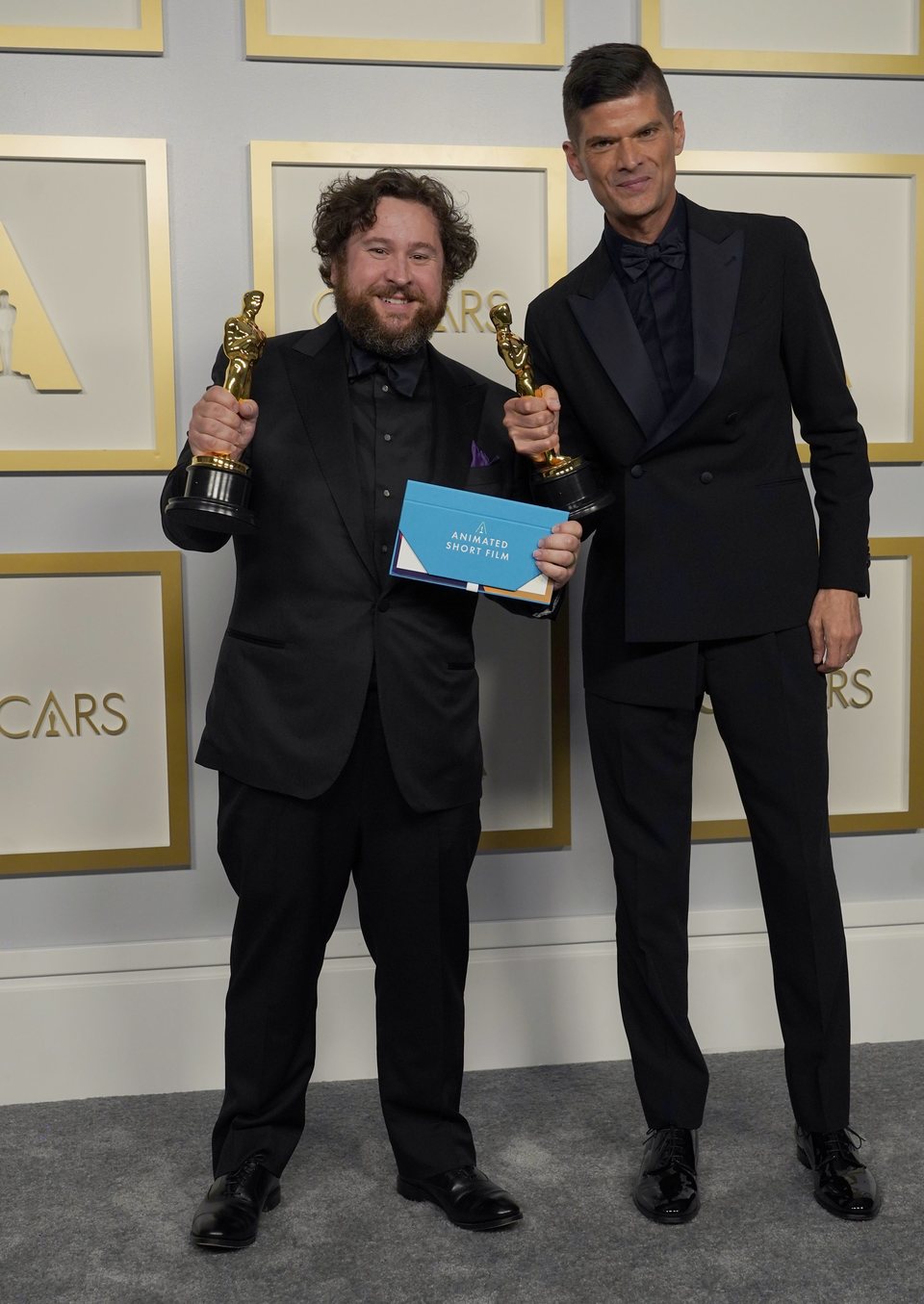 Michael Govier y Will McCormack, ganadores del Oscar 2021 al mejor corto de animación