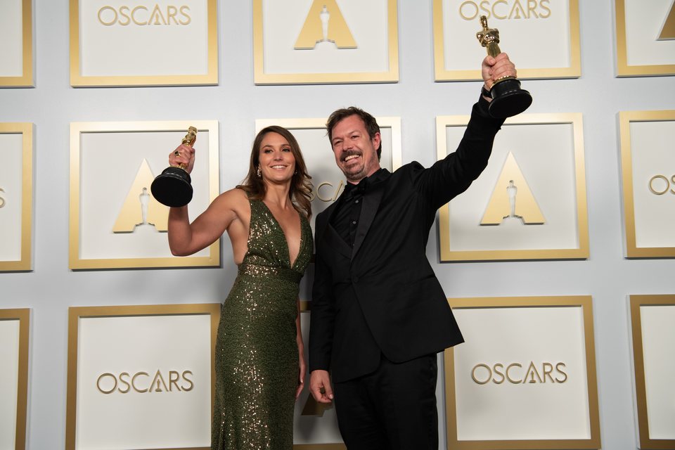 Pippa Erlich y James Reed ganadores del Oscar 2021 al Mejor documental