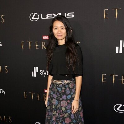 Chloé Zhao en la premiere de 'Eternals'