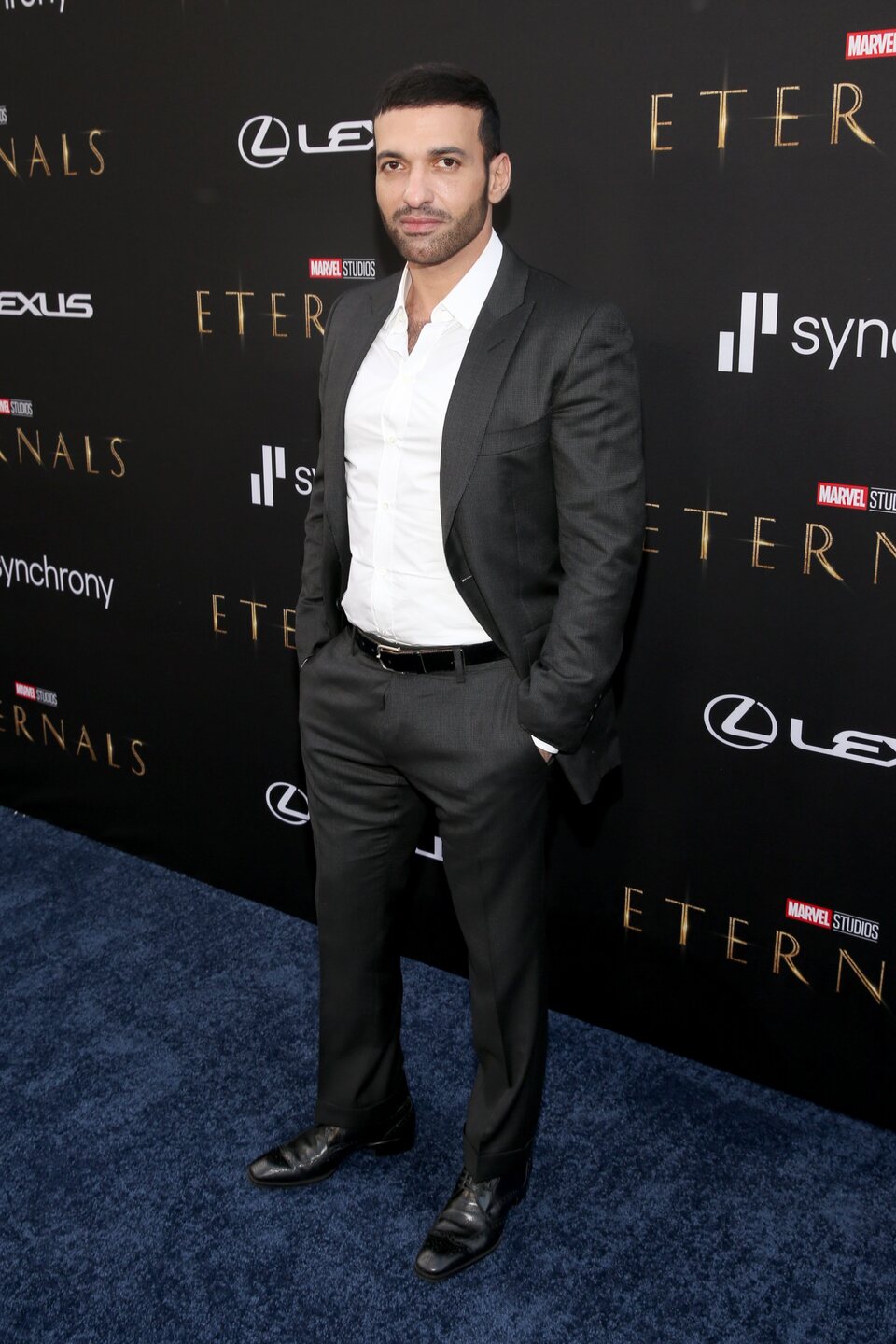 Haaz Sleiman en la premiere de 'Eternals'