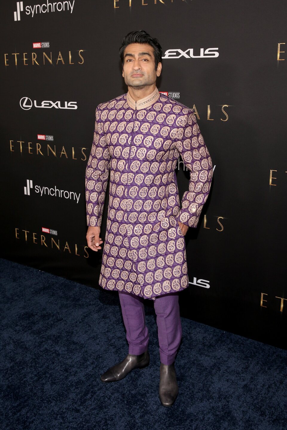 Kumail Nanjiani en la premiere de 'Eternals'