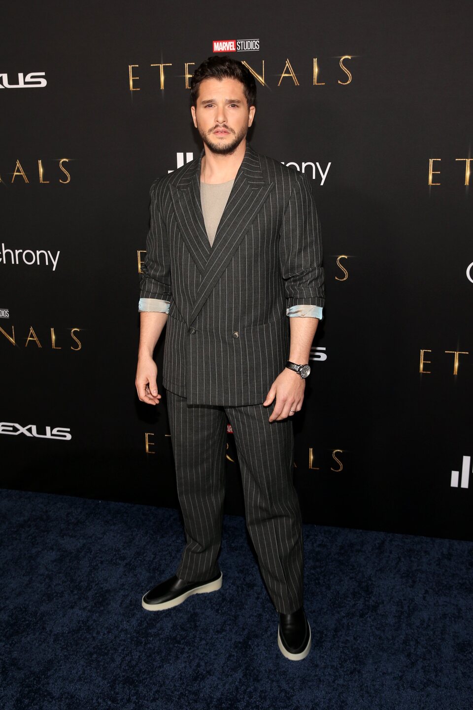 Kit Harington en la premiere de 'Eternals'