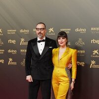 Fele Martínez en la alfombra roja de los Goya 2022