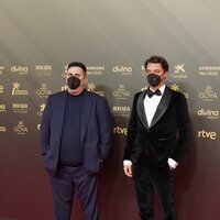 Nacho Fernandez y Cristobal Garcia en la alfombra roja de la 36 edición de los Premios Goya