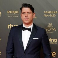 Santiago Requena en la alfombra roja de la 36 edición de los Premios Goya