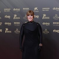 Ángela Cervantes en la alfombra roja de los Goya 2022