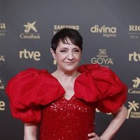 Blanca Portillo en la alfombra roja de la 36 edición de los Premios Goya