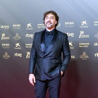 Javier Bardem en la alfombra roja de los Goya 2022