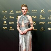 Cate Blanchett en la alfombra roja de la 36 edición de los Premios Goya