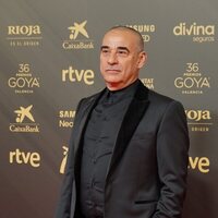 Eduard Fernández en la alfombra roja de la 36 edición de los Premios Goya