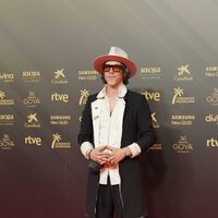 Óscar Jaenada en la alfombra roja de la 36 edición de los Premios Goya