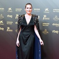 Ana Millán en la alfombra roja de la 36 edición de los Premios Goya