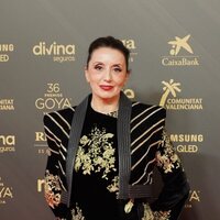 Luz Casal en la alfombra roja de la 36 edición de los Premios Goya