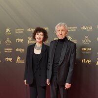 José Sacristán y Amparo Pascual en la alfombra roja de la 36 edición de los Premios Goya