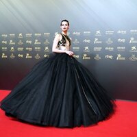 Milena Smith en la alfombra roja de la 36 edición de los Premios Goya