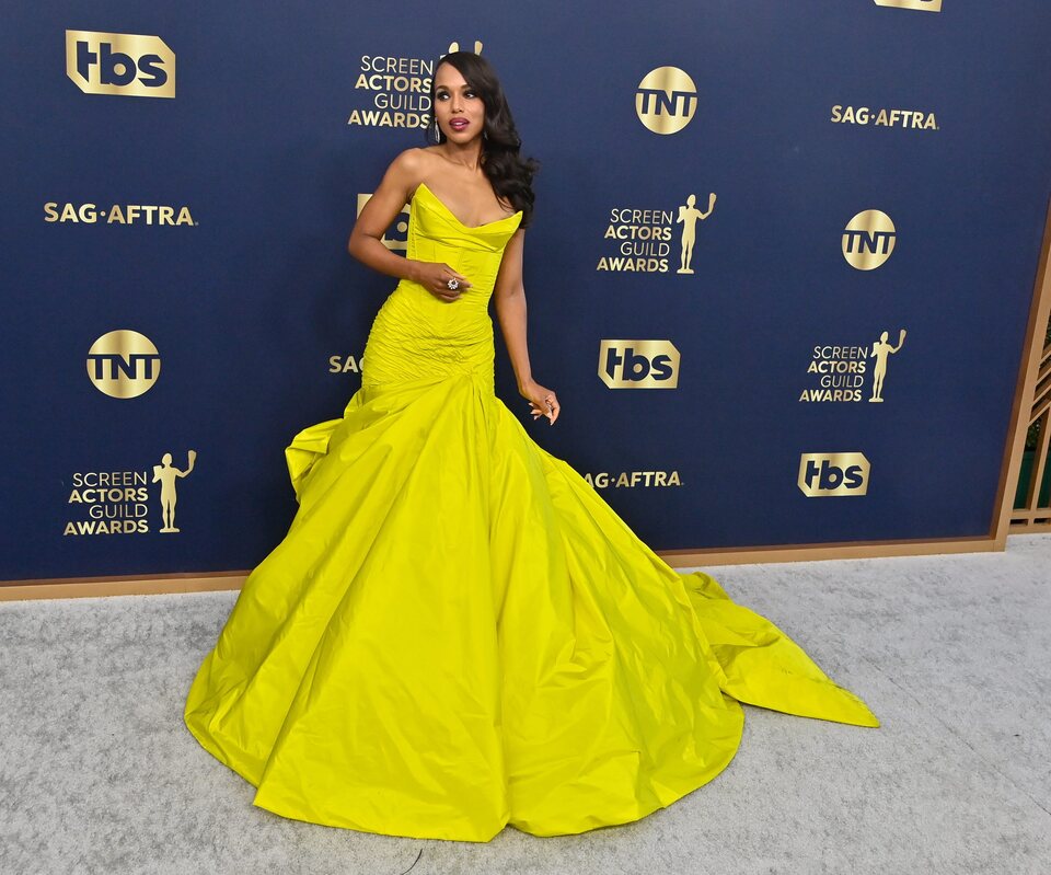 Kerry Washington en los premios del Sindicato de Actores 2022