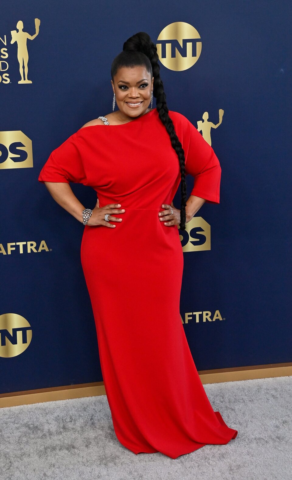 Yvette Nicole Brown en los premios del Sindicato de Actores 2022