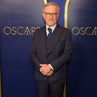 Steven Spielberg en la comida de nominados a los Oscar 2022