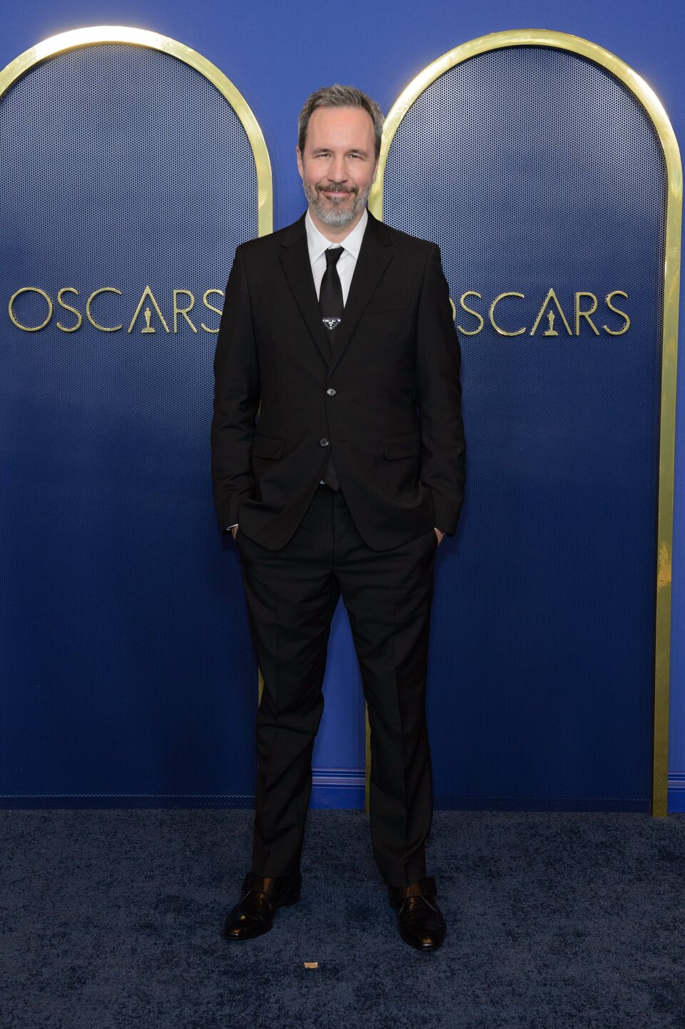 Denis Villeneuve en la comida de nominados a los Oscar 2022