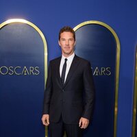 Benedict Cumberbatch en la comida de nominados a los Oscar 2022