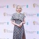 Audrey Diwan en la alfombra roja de los BAFTA 2022