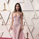 Lily James en la alfombra roja de los Oscar 2022