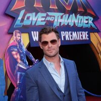 Chris Hemsworth en la premiere mundial de 'Thor: Love and Thunder'