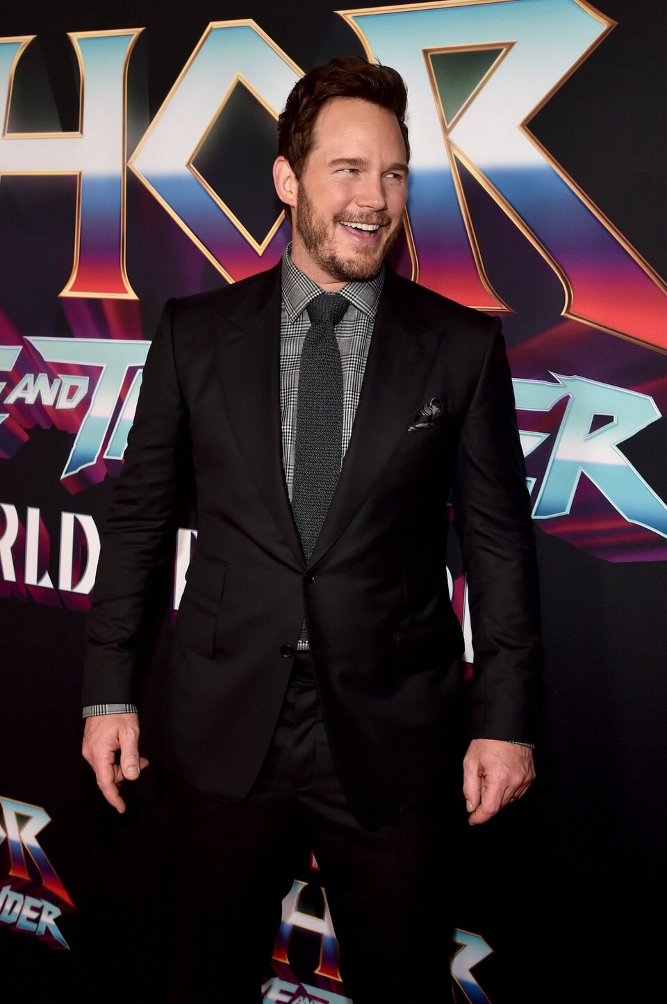 Chris Pratt en la premiere mundial de 'Thor: Love and Thunder'