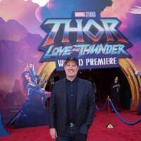 Kevin Feige en la premiere mundial de 'Thor: Love and Thunder'