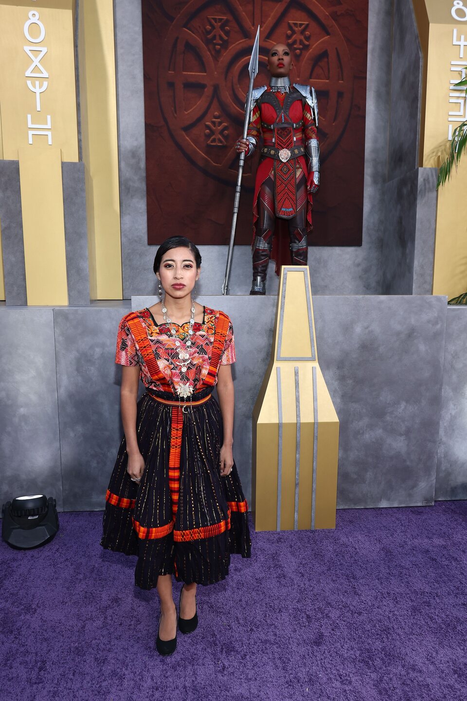 María Mercedes Coroy en la premiere de 'Black Panther: Wakanda Forever'