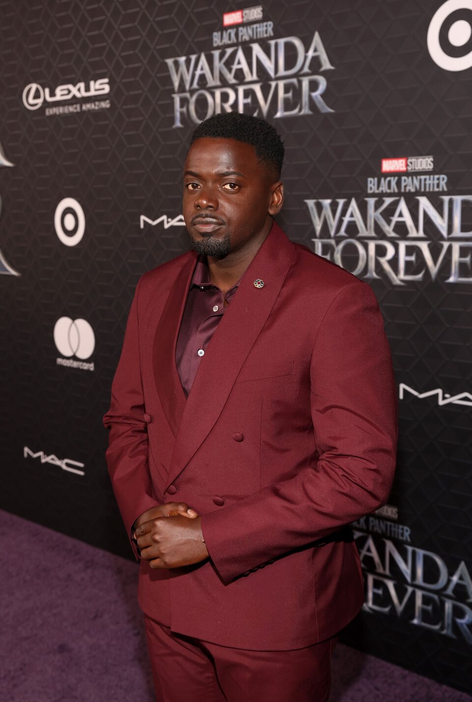 Daniel Kaluuya en la premiere de 'Black Panther: Wakanda Forever'