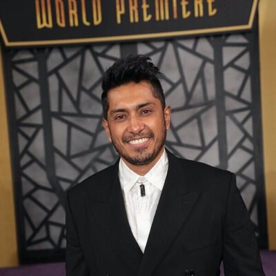 Tenoch Huerta Mejia en la premiere de 'Black Panther: Wakanda Forever'