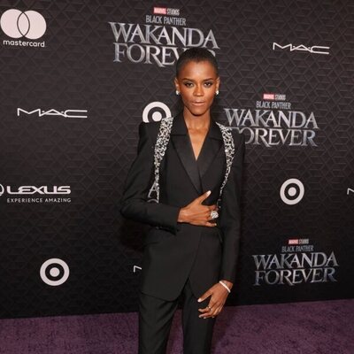 Letitia Wright en la premiere de 'Black Panther: Wakanda Forever'