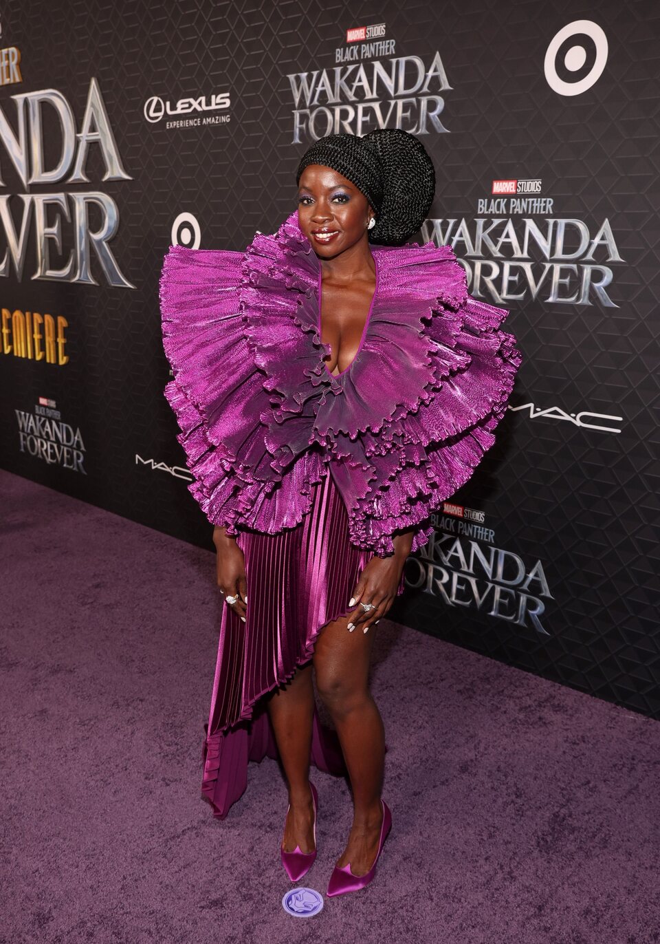 Danai Gurira en la premiere de 'Black Panther: Wakanda Forever'