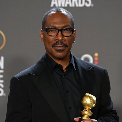 Eddie Murphy, ganador del premio Cecil B. DeMille en los Globos de Oro 2023