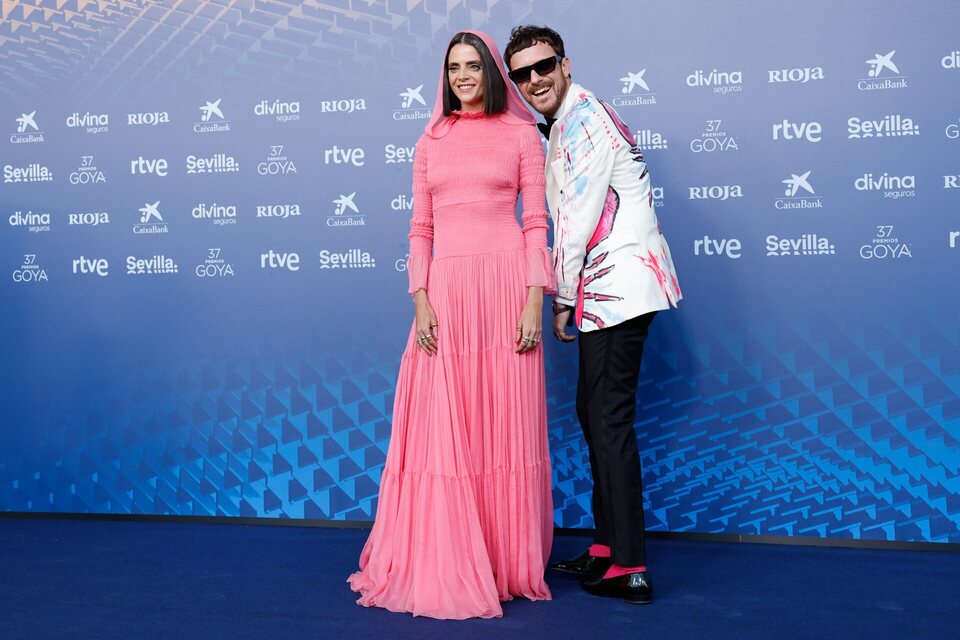 Macarena Gomez y Aldo Gomez en los Goya 2023