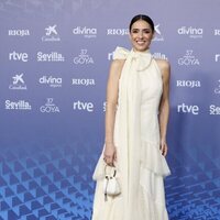 Cristina Brondo en la alfombra azul de los Goya 2023