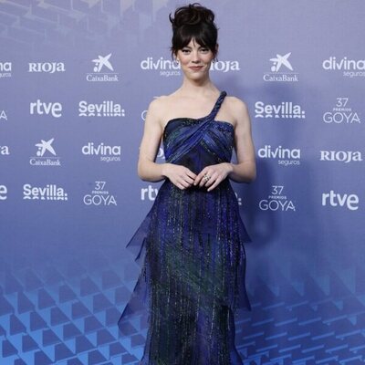 Vicky Luengo en la alfombra azul de los Goya 2023