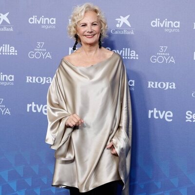 Elena Irureta en la alfombra azul de los Goya 2023