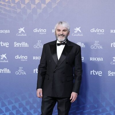 Fernando Tejero en la alfombra azul de los Goya 2023