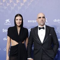 Luis Tosar y Luisa Mayol en la alfombra azul de los Goya 2023