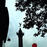 El vuelo del globo rojo