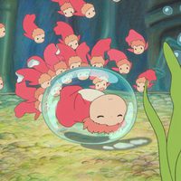 Ponyo en el acantilado