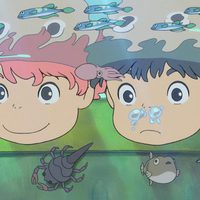 Ponyo en el acantilado