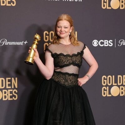 Sarah Snook ganadora del Globo de Oro 2024