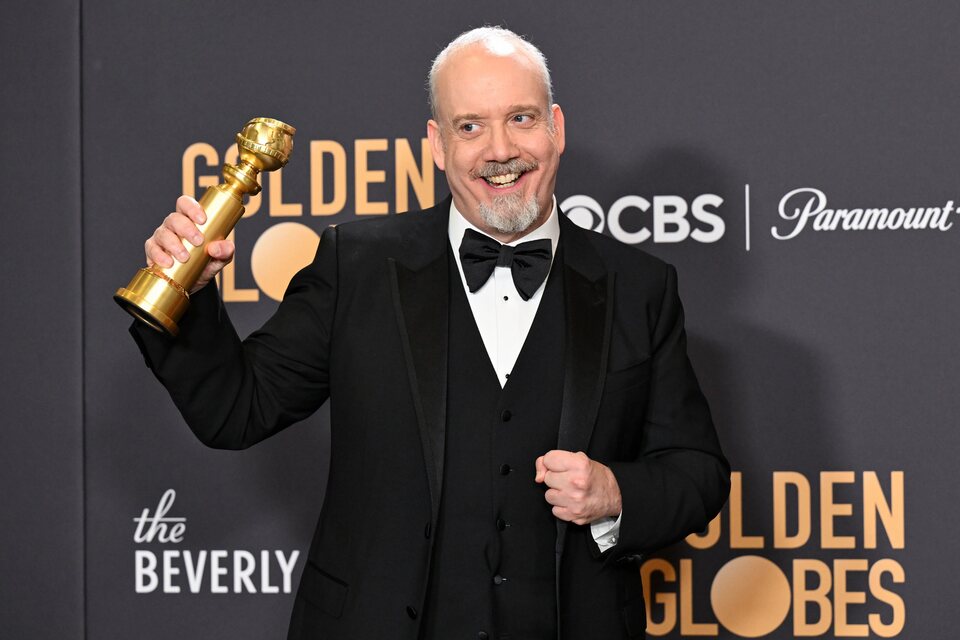 Paul Giamatti gana el Globo de Oro 2024